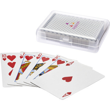 Logotrade corporate gift picture of: Reno playing cards set in case