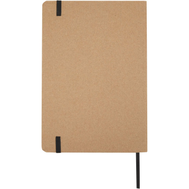 Logotrade promotional item picture of: Holm A5 stone paper hard cover notebook with lined pages
