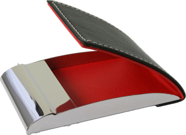 Logo trade promotional merchandise photo of: Business card holder 52904400
