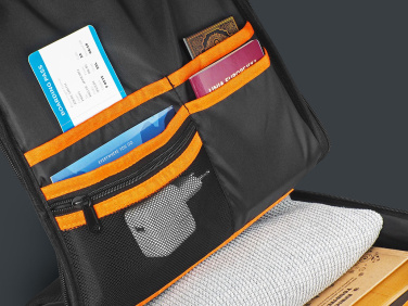 Logo trade promotional giveaways image of: Laptop backpack 190603400