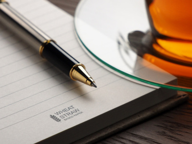 Logo trade promotional item photo of: Recycled Tea Notebook 209734000