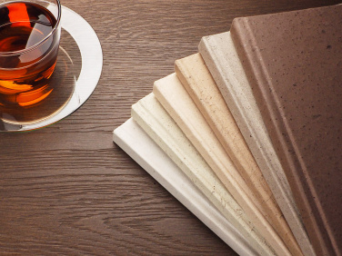 Logotrade promotional merchandise picture of: Recycled Coffee Notebook 209733900