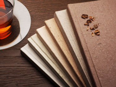 Logotrade promotional items photo of: Recycled Coffee Notebook 209733900