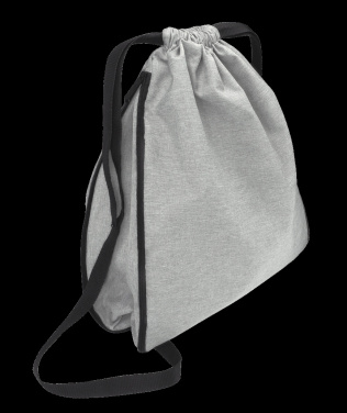 Logo trade promotional giveaways picture of: Drawstring backpack 123210500