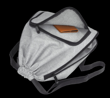 Logo trade business gifts image of: Drawstring backpack 123210500