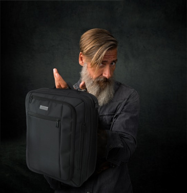 Logo trade promotional merchandise picture of: 2in1 Bag - Laptop backpack 54813500