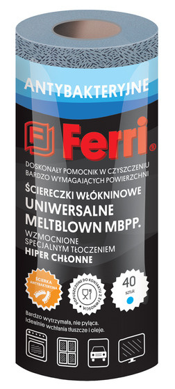 Logotrade promotional items photo of: Super MELTBLOWN non-woven cleaning cloth (roll of 40 leaves) 145021200