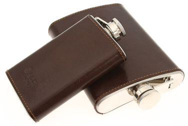 Logo trade promotional merchandise picture of: Hip flask 425011
