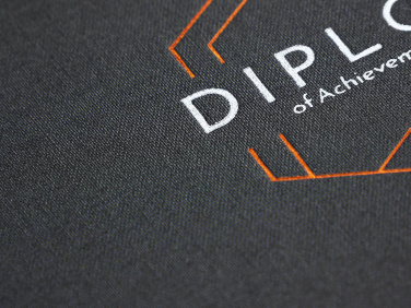 Logo trade corporate gift photo of: Certificate cover 1700280