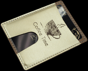 Logo trade promotional giveaways image of: Credit card holder 544119