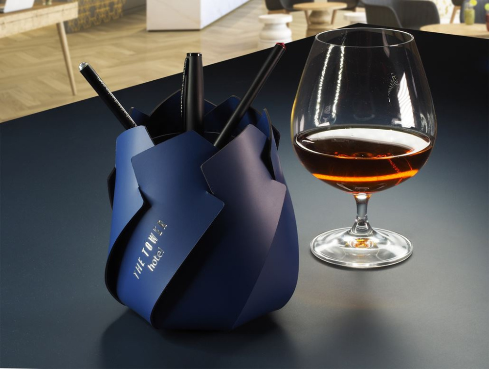 Logo trade promotional giveaways image of: Pen holder 1219094