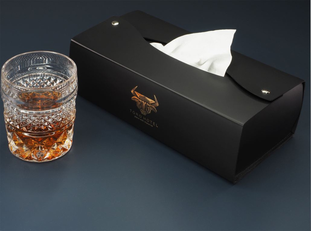 Logo trade promotional merchandise image of: Tissue box 1156094