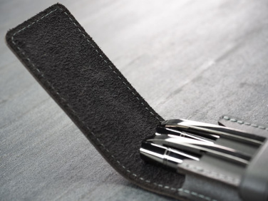 Logo trade promotional gifts image of: Pen case 1221131