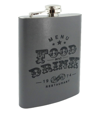 Logo trade promotional merchandise photo of: Hip flask 425119