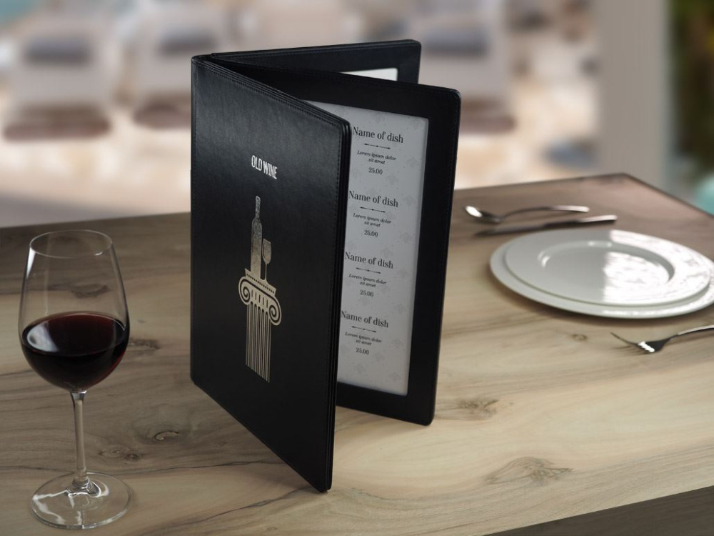 Logo trade promotional products picture of: Menu cover 1065119