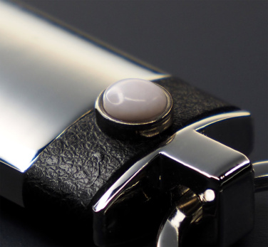 Logo trade advertising products image of: Opal stone Keyring 1294095