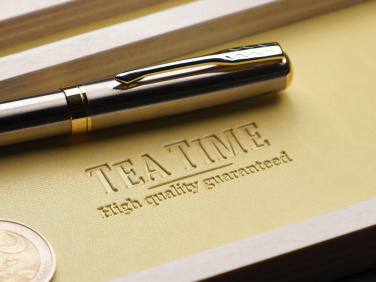 Logo trade corporate gifts picture of: Wooden organiser 1844121