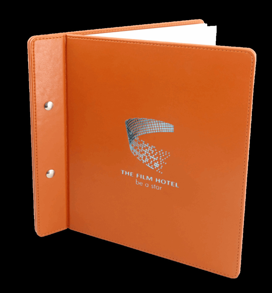 Logo trade promotional merchandise picture of: Menu cover 1085119