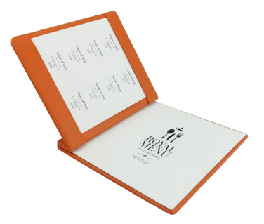 Logo trade promotional products image of: Menu cover 1085119