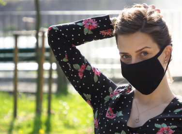 Logotrade advertising product image of: MARS cotton mask (size M) 1379165