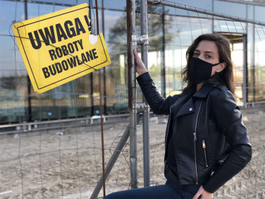 Logotrade promotional merchandise picture of: VENUS cotton face mask 1377165