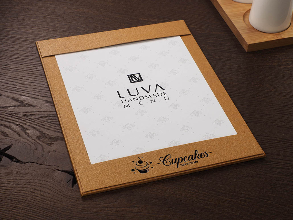 Logo trade advertising products picture of: Menu pad 1024280