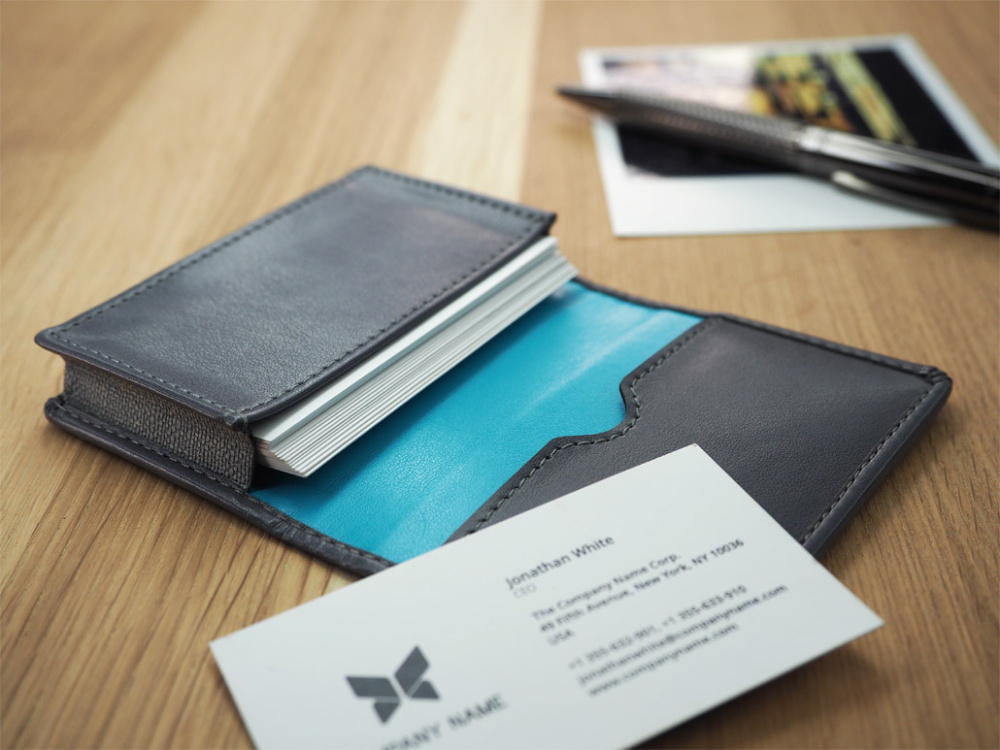 Logotrade promotional item image of: Business card holder 227119