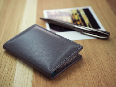 Logo trade corporate gifts image of: Business card holder 227119