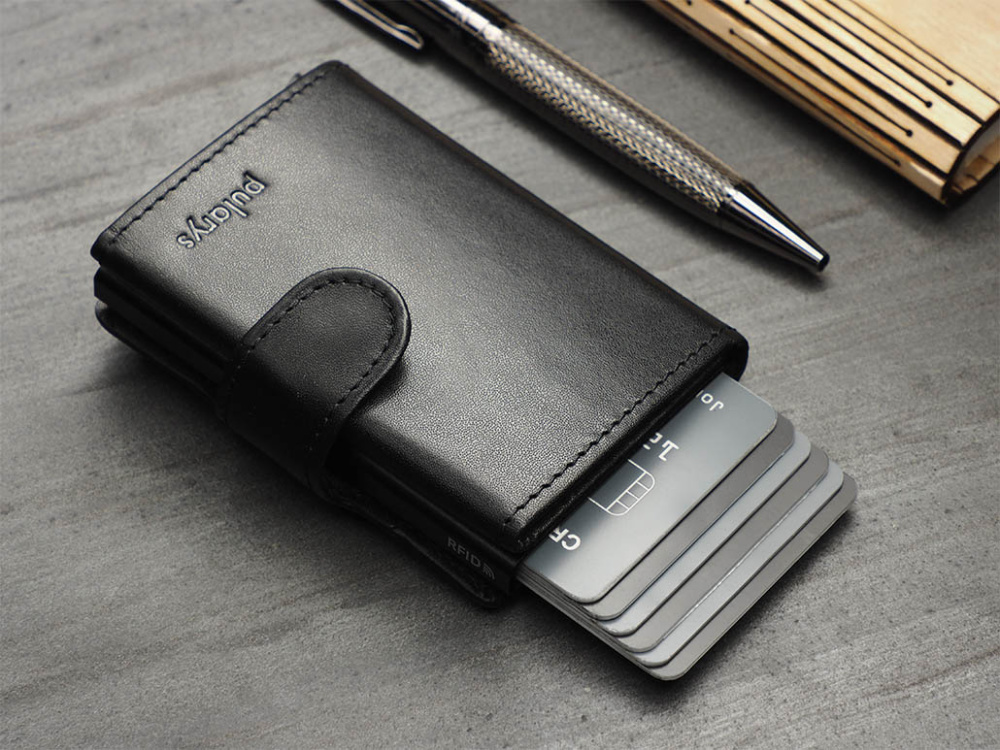 Logo trade business gifts image of: RFID wallet 1237131