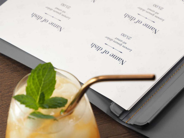 Logo trade promotional item photo of: Menu cover 1765094