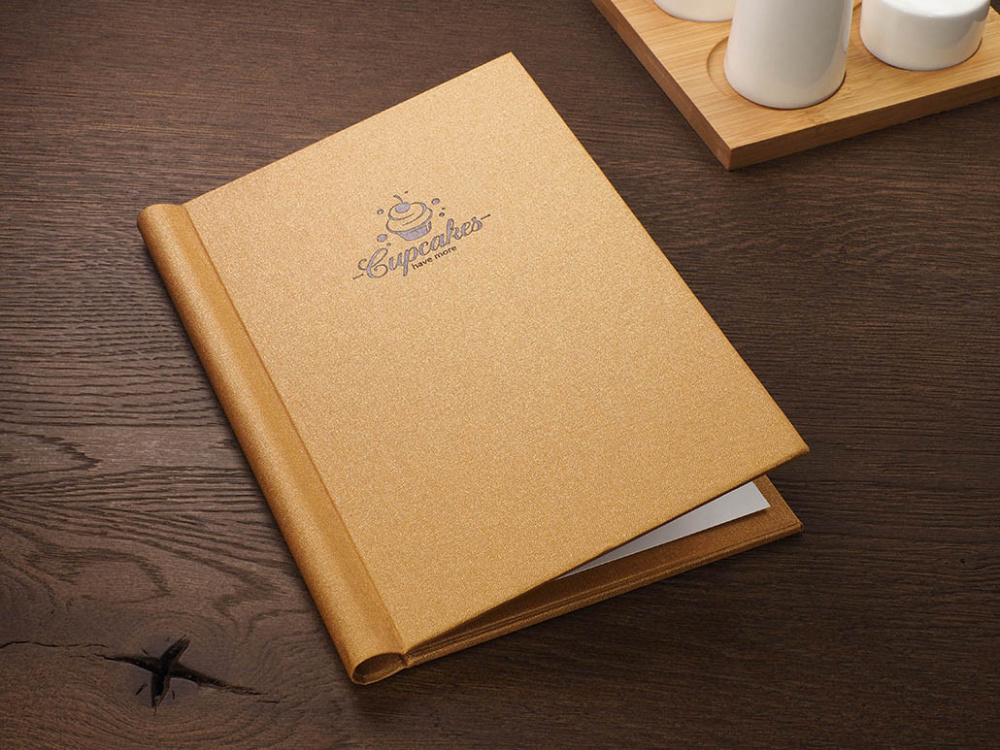 Logo trade promotional merchandise photo of: Menu cover 1789280