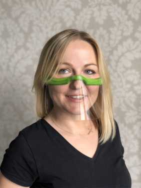 Logotrade promotional product picture of: KALIPSO clear face shield-mask for mouth and nose 1447162