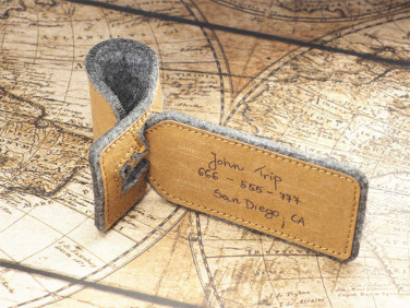 Logo trade promotional merchandise picture of: Luggage tag 969140