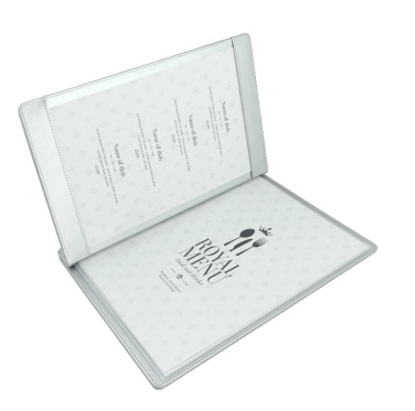 Logo trade business gift photo of: Menu cover 1084119