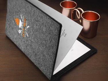 Logo trade promotional gifts image of: Menu cover Ambiente 1643246