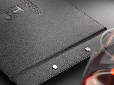 Logo trade promotional products image of: Menu cover 1083270