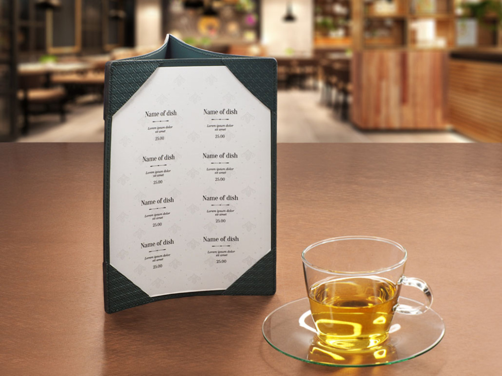Logo trade promotional items image of: Promo menu 1436239