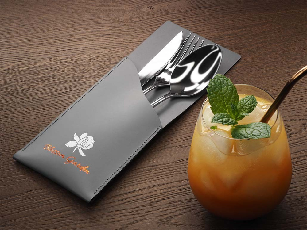 Logo trade promotional products image of: Cutlery case 1598094