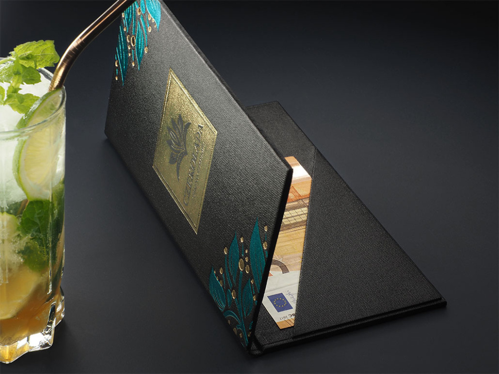 Logo trade business gift photo of: Bill holder 1683280