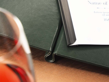 Logo trade promotional giveaways picture of: Menu cover 1229320