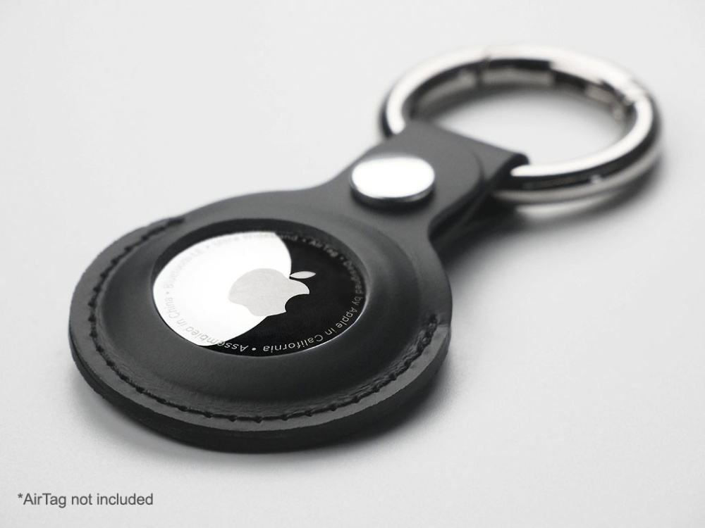 Logotrade advertising products photo of: Keyring with holder for AirTag 1914094