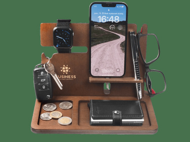 Logotrade promotional gift picture of: Wooden organiser 2016121