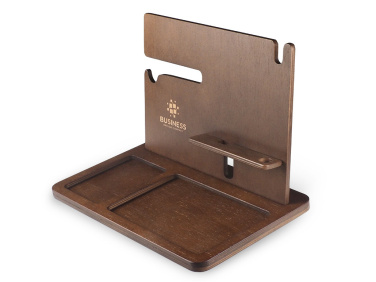Logotrade promotional giveaway image of: Wooden organiser 2016121