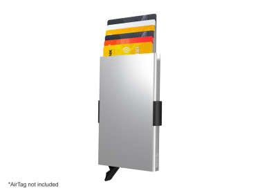 Logotrade business gift image of: RFID credit card case with holder for AirTag 2163108