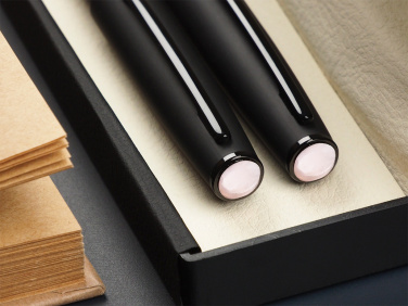 Logotrade promotional merchandise picture of: Opal stone Pen set 1286036