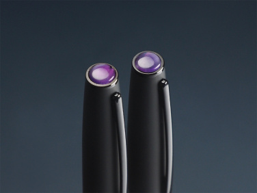 Logo trade promotional products image of: Amethyst Pen set  1288036