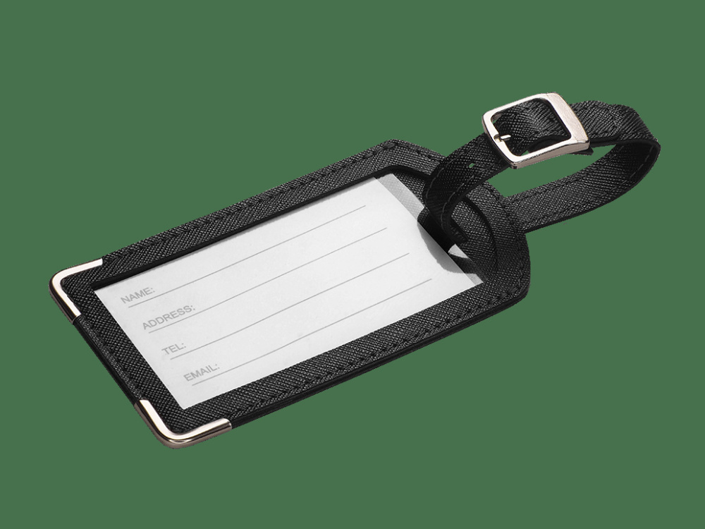 Logo trade advertising products picture of: Luggage tag 1821113