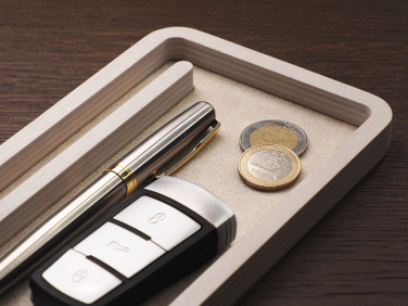 Logo trade promotional merchandise photo of: Wooden desk organiser 1818121