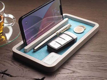 Logotrade promotional giveaway image of: Wooden desk organiser 1818121