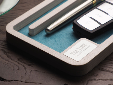 Logotrade promotional merchandise photo of: Wooden desk organiser 1818121